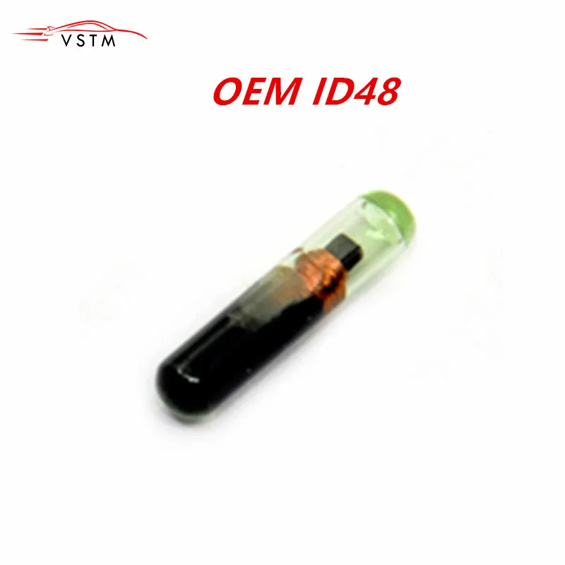 1 шт. ключ транспондер со стеклянным чипом для автомобиля OEM ID48 Megamos Крипто