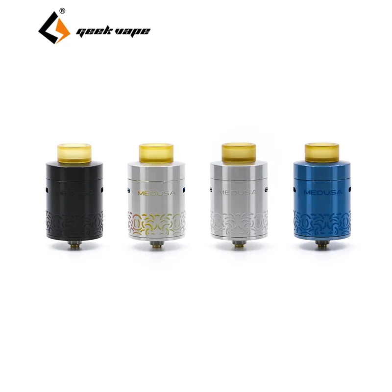 Original Geekvape Medusa Reborn RDTA 3 5ml atomizer with Quick Access System optimized build deck for