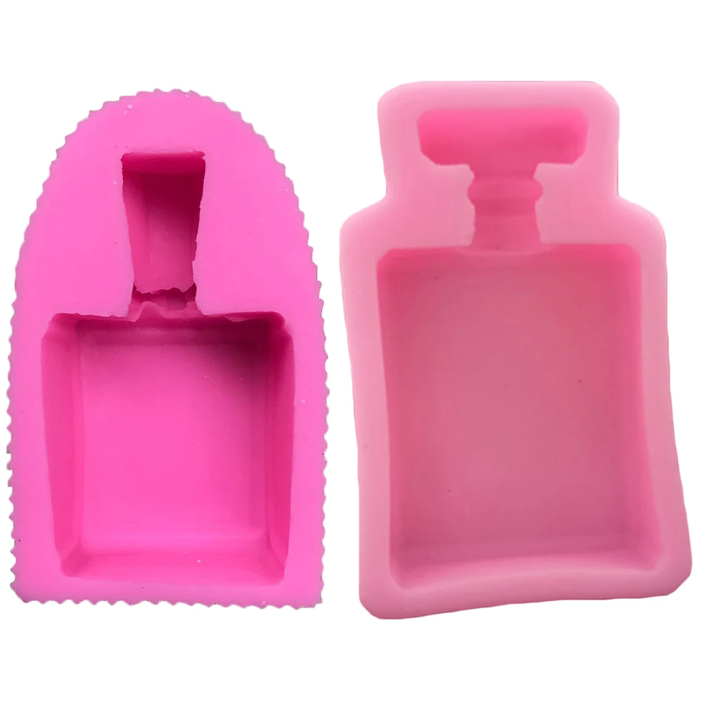 Cosmetics Perfume Scent Bottle 3D Silicone Chocolate Cake Fondant Mold