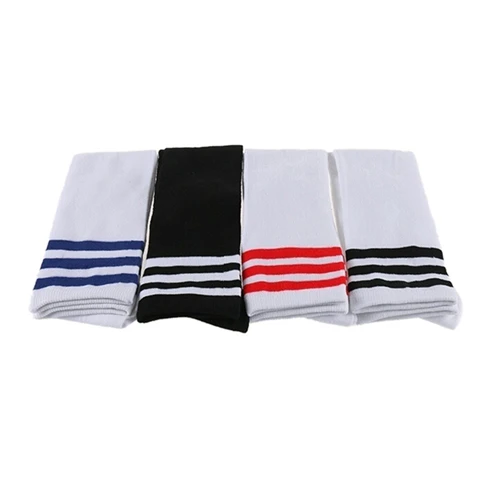 4 Colors Women's Striped Thigh High Sexy Cotton Polyester Socks Over Knee Girl Lady Socks 1Pair