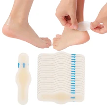 4 sztuk 20x6 0/69x2 8/37x5 5/20X65/42X62mm hydrokoloidalny Blister tynk pielęgnacja stóp ulgę w skórze tynk Blister Patch ochraniacz do obcasów