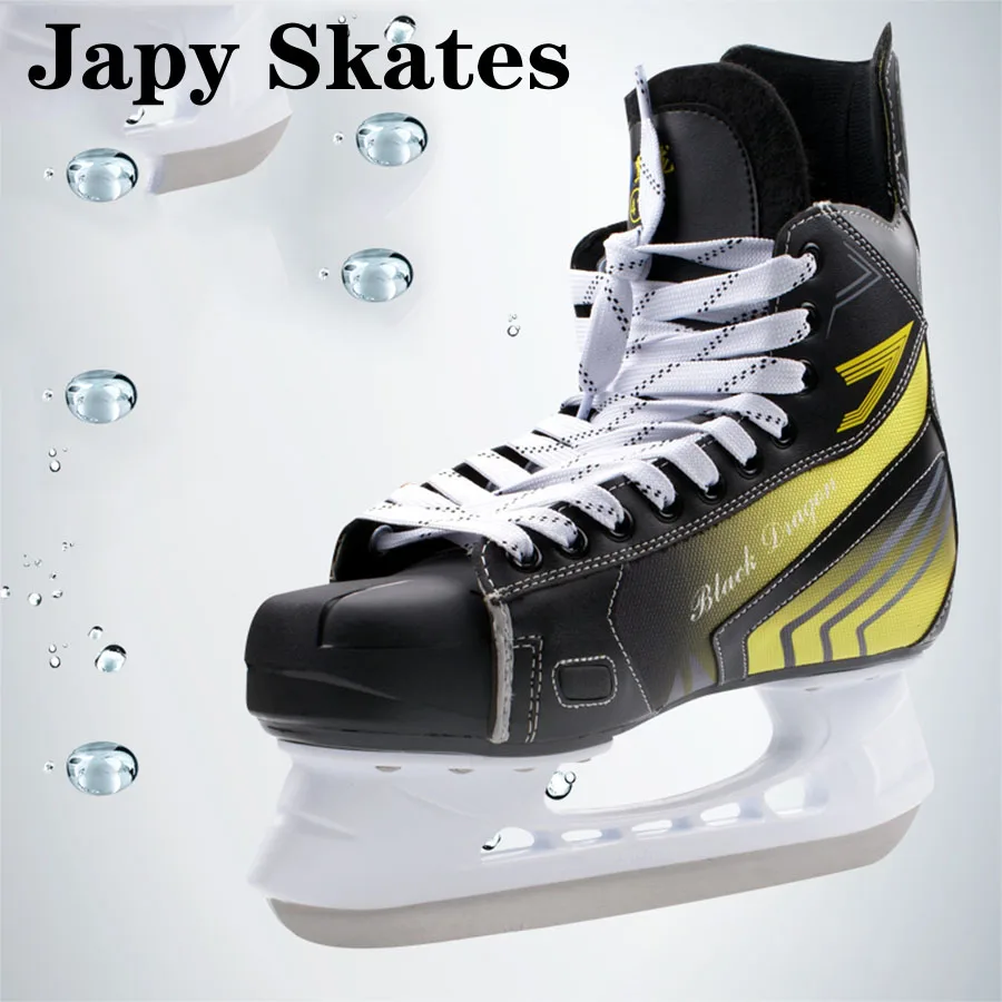 Japy Skate Black Dragon Ice Hockey Shoes Adult Child Ice Skates