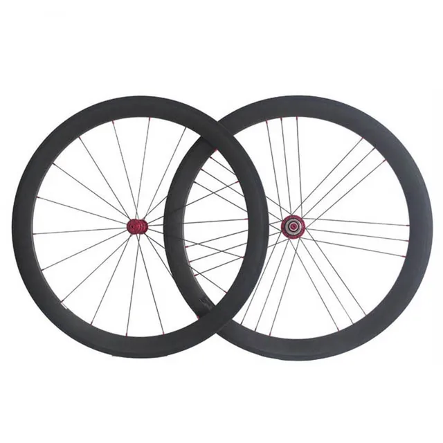 Cheap Wheelset Road Bike Powerway R13 Hubs 700C Carbon Wheels G3 weave pattern 3K/UD Glossy/Matte Top-Quality Factory Prices OEM 