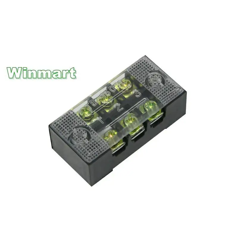 1 piece TB series 3 12 positions ABS shell Iron nickel plated conductor