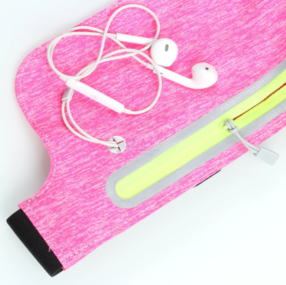 Men Women Waist Belts Pouch Packs Phone Bags Sport Running Case Carrying Cover Night vision For iPhone Huawei Xiaomi MI MAX 2 3