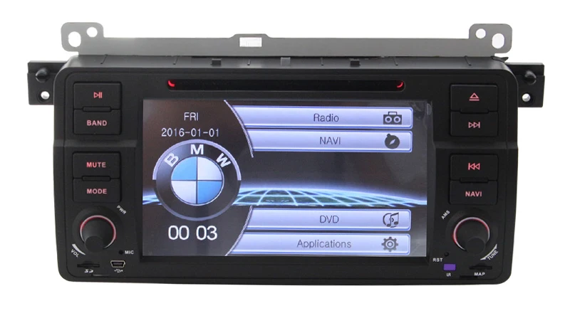 7 &quotHD емкостный сенсорный автомобильный dvd плеер с экраном GPS навигация для BMW E46 M3