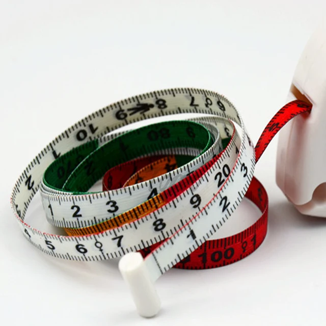 Metro A Nastro Retrattile 150 Cm - Morbido Per Misurazioni Corporee E Cucito - Foto 4