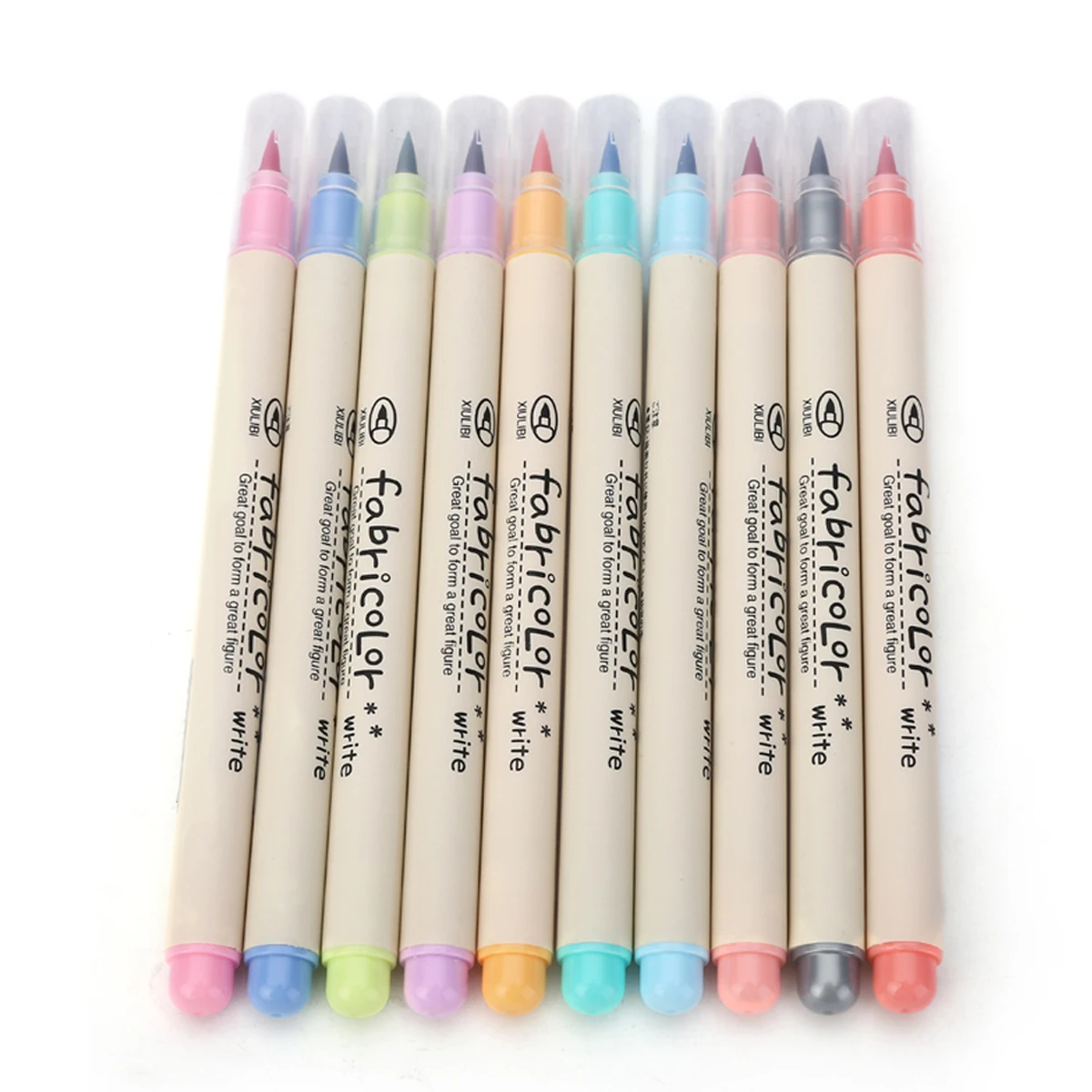 10pcs Colored Drawing Brush Pens Art Marker Pen Calligraphy Painting Pen Stationery Art School Supplies Gift 165mm