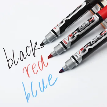

1PC Marker Pens Good Waterproof Ink Pen Markers for Stationery School Supplies 3 Color Available PM-107