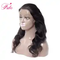 Fabc ผม 360 ลูกไม้หน้าผากปิดบราซิลร่างกายคลื่นฟรีส่วน remy มนุษย์ผมปิดเส้นผมธรรมชาติปรับ