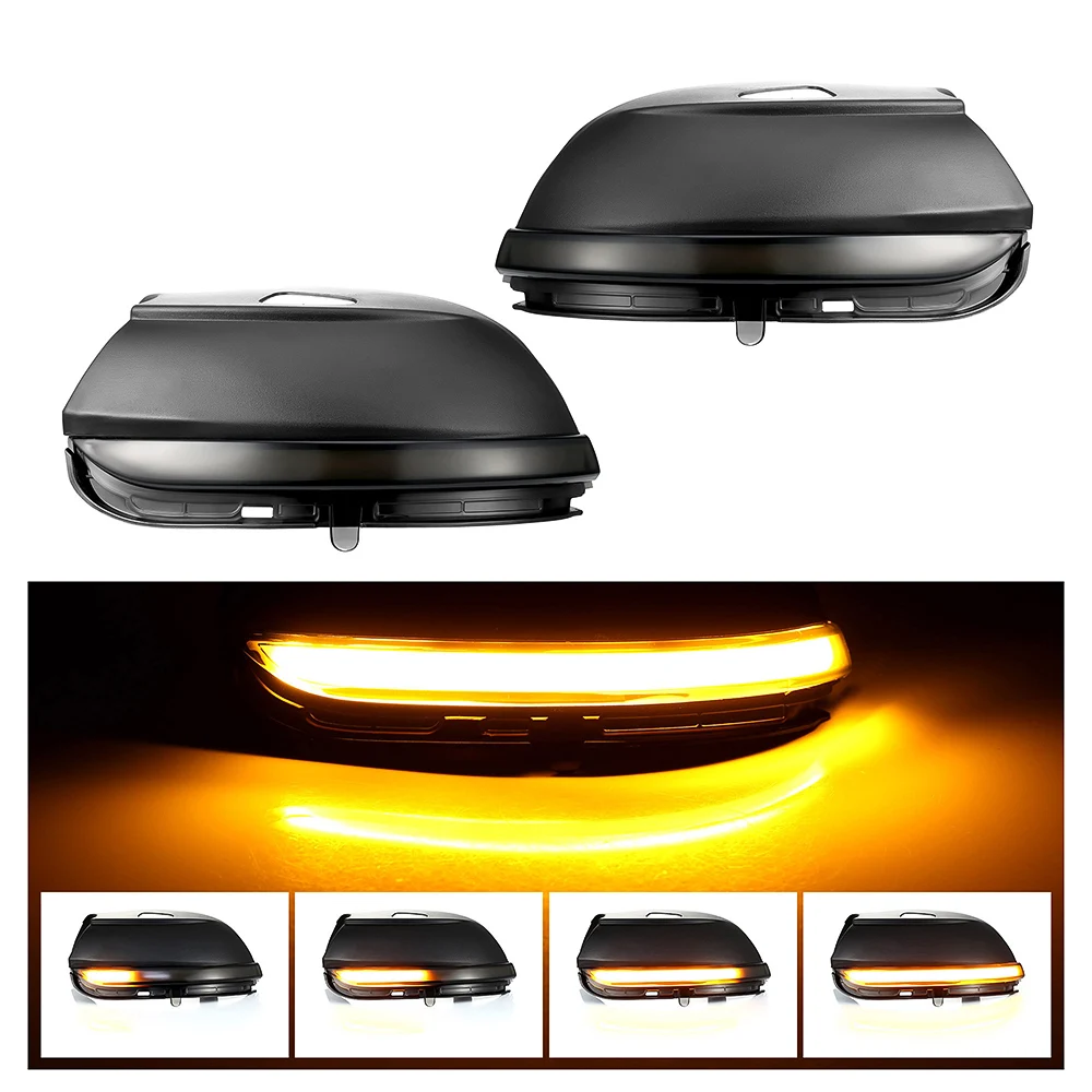 

2pcs Dynamic Rearview Mirror Indicator Blinker Side LED Turn Signal Light For Volkswagen VW Passat B7 Scirocco MK3 CC EOS Beetle