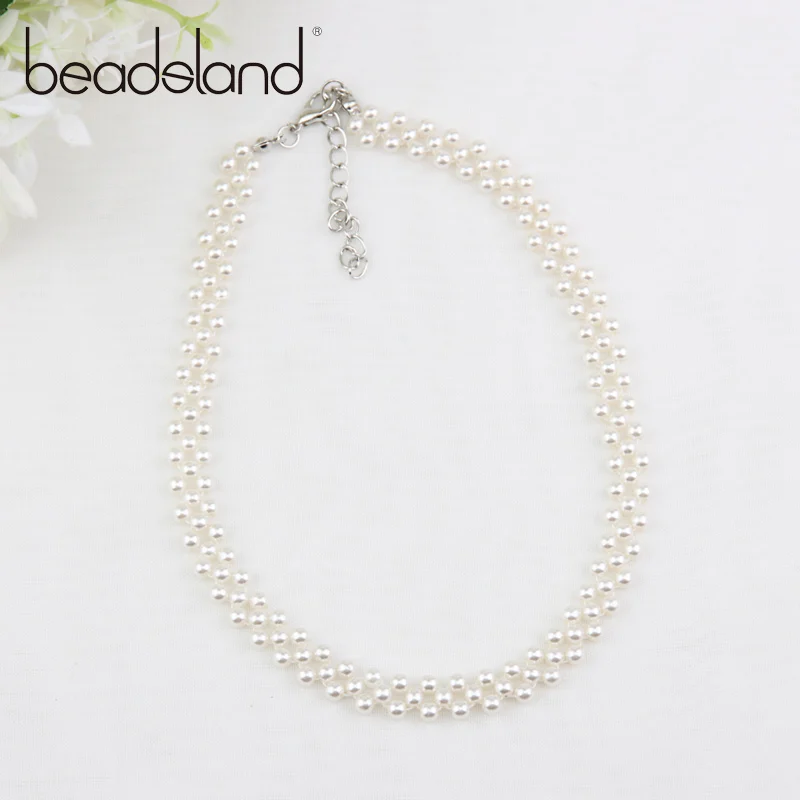 

Beadsland Chokers Necklaces Handiwork String Simulated-pearl Fashion Office/career For Woman Girl Party Festival Gift 40181