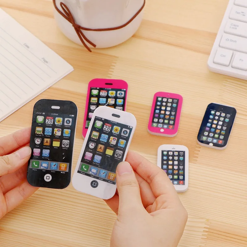 YDNZC модные креативные iPhone ластик мультфильм карандашный Kawaii моделирование