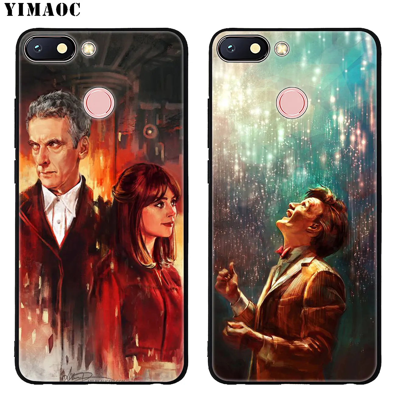 YIMAOC Tardis Box Doctor Who Мягкий силиконовый чехол для Xiaomi Redmi K30 K20 Note 8 8T 7 5 6 Pro Mi черный
