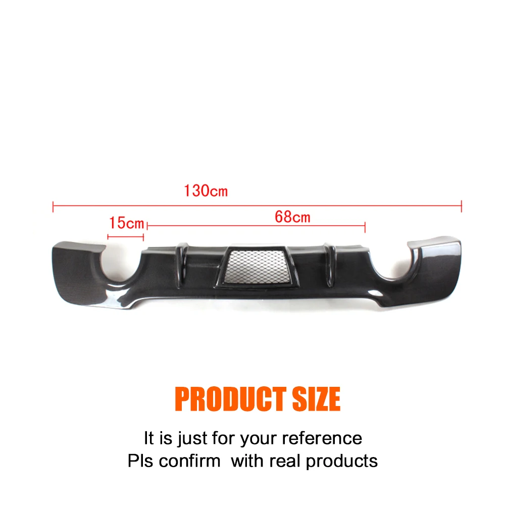 Задний диффузор для BMW E92 335i M Sport Coupe 2008 2011|rear diffuser|rear lipcarbon lip |