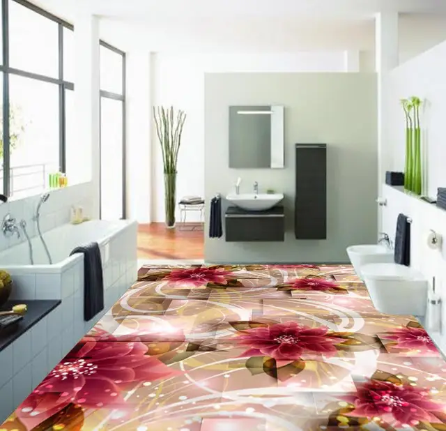 3d boden malerei tapete Schöne muster blumen 3d pvc boden tapete 3d ... 3d boden malerei tapete Schöne muster blumen 3d pvc boden tapete 3d ...
