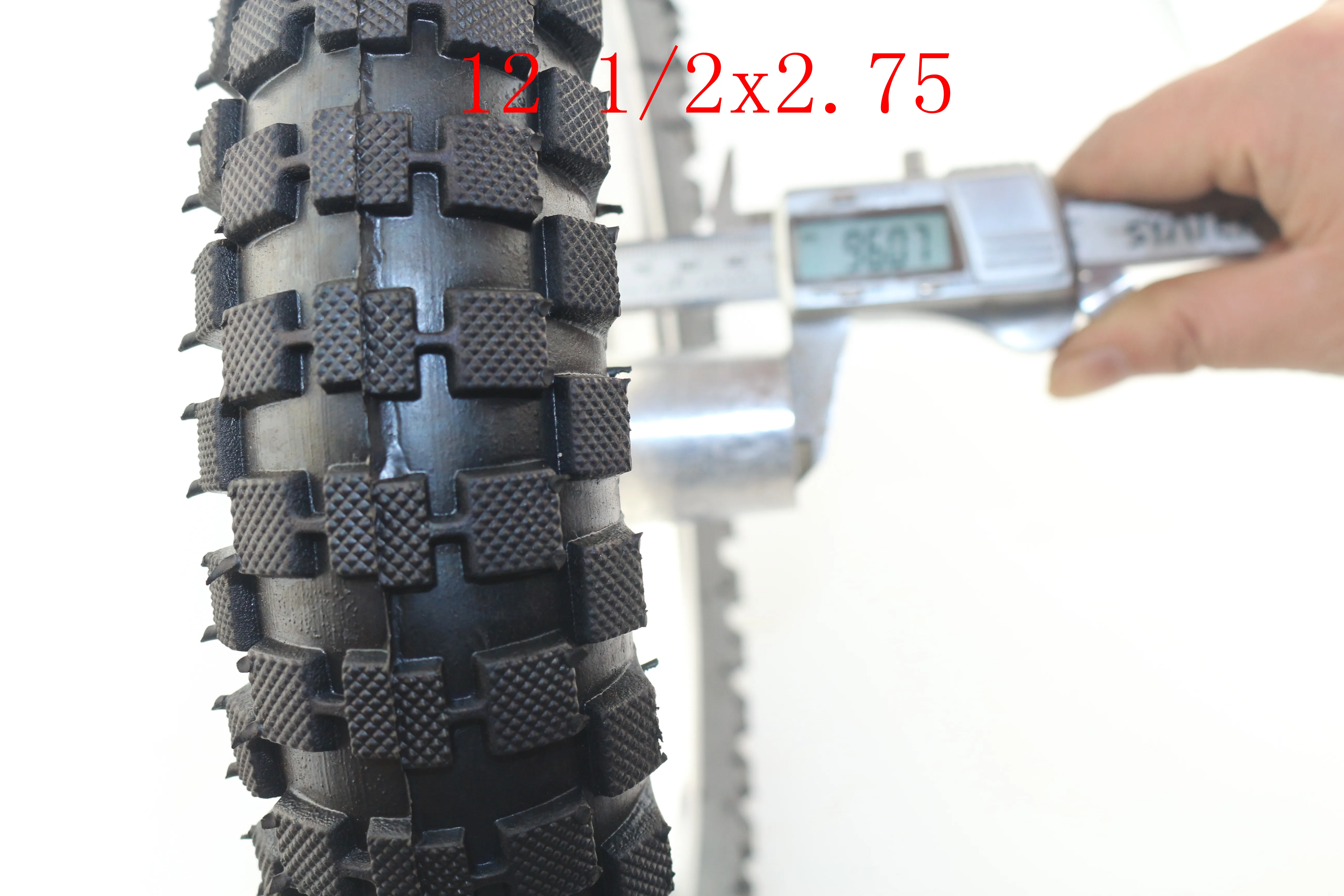 Новейшее 12 1/2*2,75 колесо 12 1/2x2,75 переднее и заднее колесо в сборе для бритвы Dirt Bike Rocket MX350 MX400 мини Dirtbike