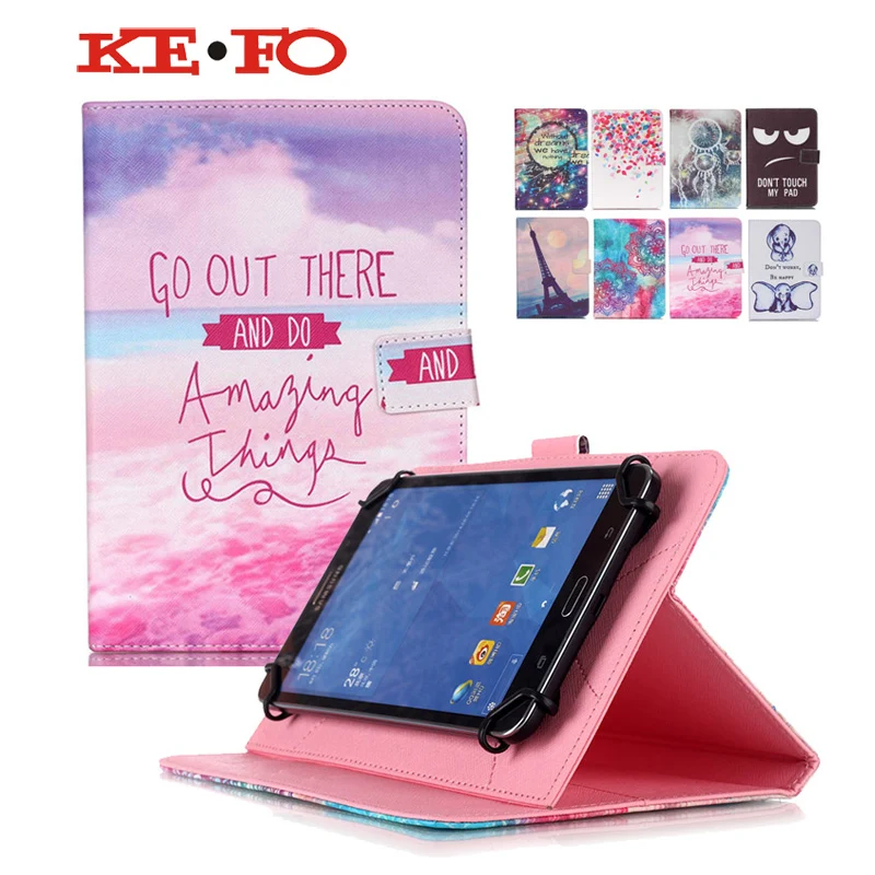 Универсальный Кожаный Чехол Для 10 дюймов Android Tablet Чехлы для Asus Transformer Pad TF103C 10.1 "Дюймовый + Центр пленка + ручка KF553C