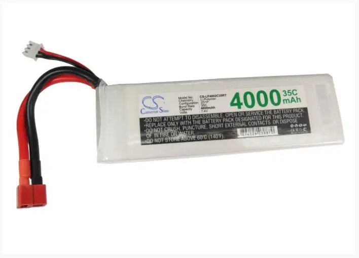 

Cameron Sino 4000mAh battery for RC CS-LP4002C35RT RC Hobby Battery