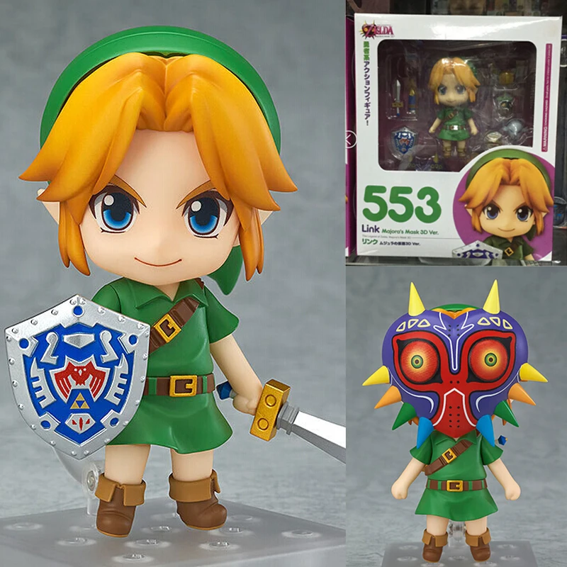 

Japan Anime The Legend of Zelda Figures Toys 553 Majora's Mask 3D 10cm with Box Action Figure Toy Y6079