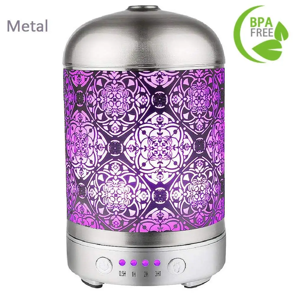 

Electric humidifier Essential Oil Diffuser Ultrasonic Cool Mist Air Purifier 7 Color Change LED Night light for Office Home