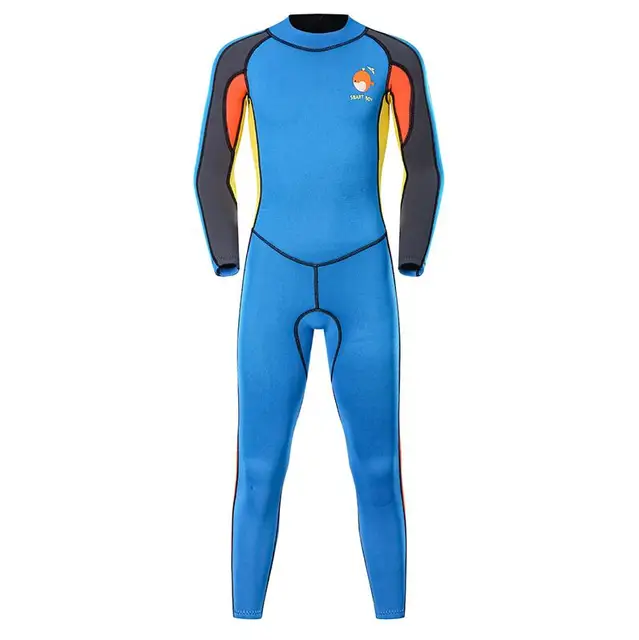 SBART 2mm Neoprene Warm Kids Full body Wetsuit boys and girls Long