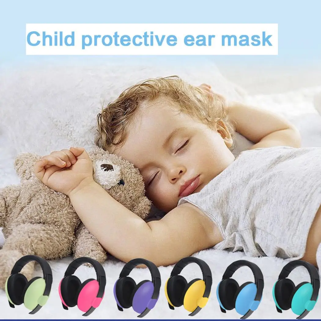 

Safurance Baby Earmuffs 3 Months-5 Years Old Child Baby Hearing Protection Safety Earmuffs Noise Reduction Ear Protector