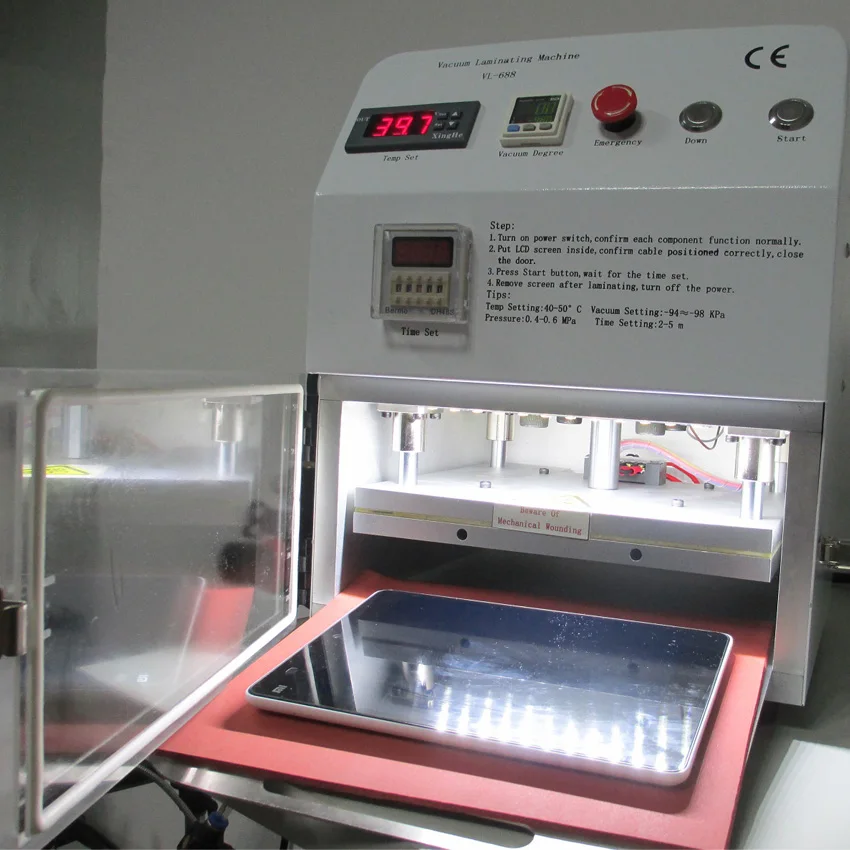 New high efficient 12"vacuum laminating machine VL 688 110V/220V fully