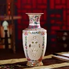 New Design Antique Jingdezhen China Ceramic Vase Chinese Pierced Vase For Christmas Gift 1