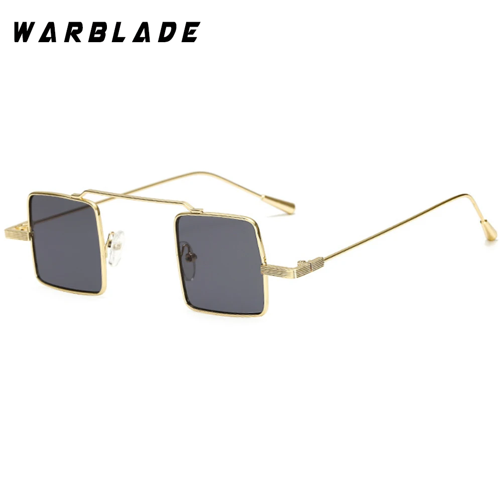WarBLade 2018 модные женские очки оправа мужские Золотые винтажные Квадратные