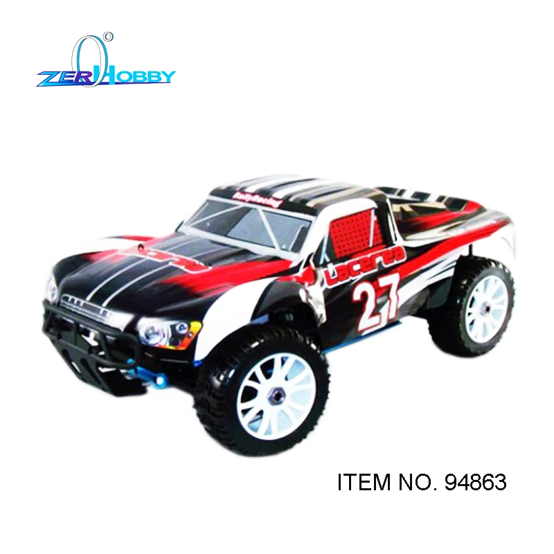 HSP RACING RC CAR TOYS 1/8 NITRO POWERED SHORT COURSE 4WD OFF ROAD WITH 18CXP ENGINE STARER INCLUDED (item no. 94863)