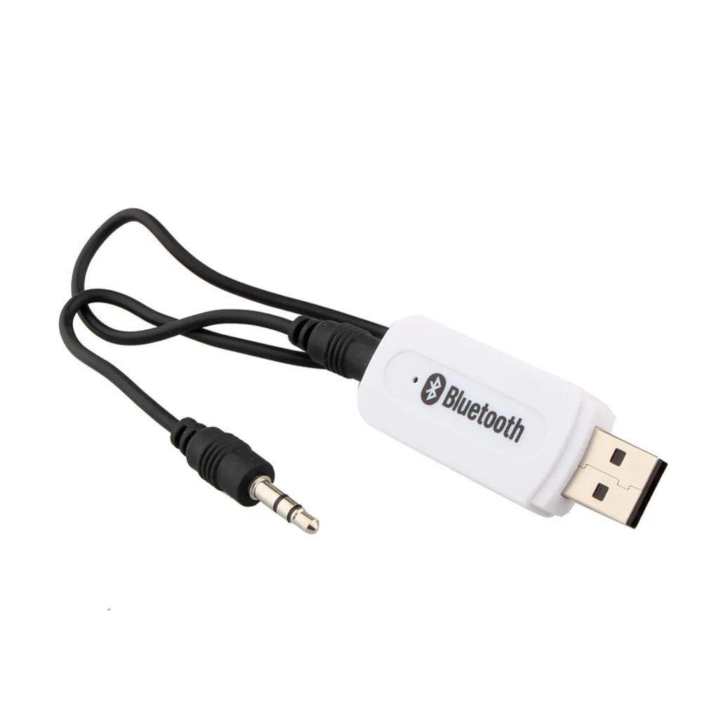 USB Wireless Bluetooth Audio Adapter Receiver Dongle for Aux Car PC for