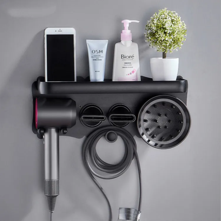 Держатель фен Dyson Фен держатель настенный кронштейн клей/Винты Монтажные Стойки