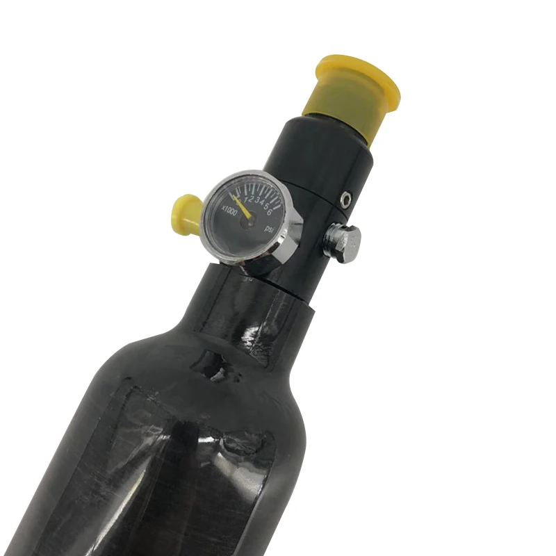 AC303561 350cc Hpa Paintball Equipment 300BAR Pcp Rifle Tank Underwater Gun Spearfishing Hunting Weapons With Regulator Valve