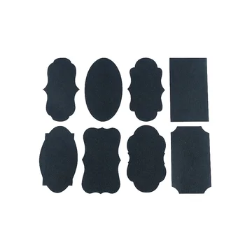 

40pcs/Set Blackboard Sticker Craft Kitchen Jar Organizer Labels Glass Windows Chalkboard Blackboard Stationery Office Supplies
