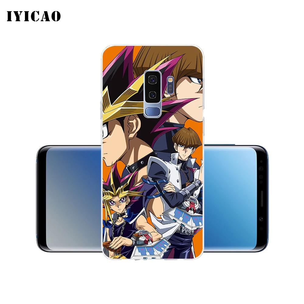 IYICAO Yu Gi Oh юги Муто Мягкий силиконовый чехол для телефона Samsung Galaxy S10e S10 S9 S8 Plus S7 Edge TPU