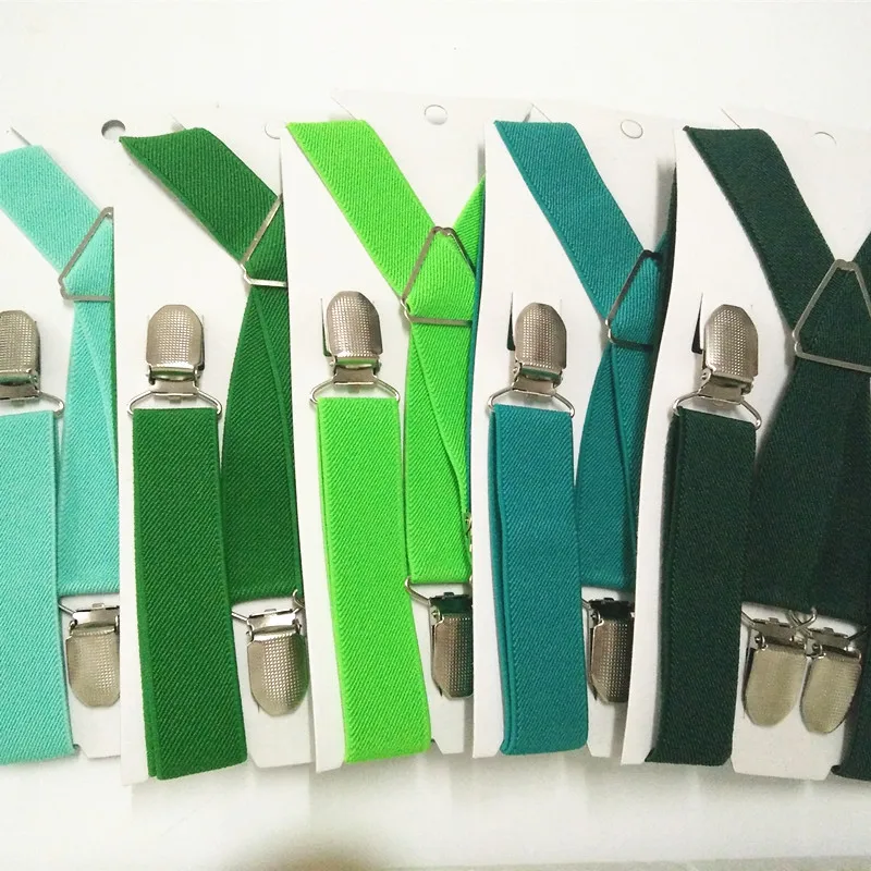 2.5*65CM S Size Adjustable Strap X Back Baby Boy Suspenders 4 strong Clips on Kids Braces Suspender Hold Trousers Boys girls