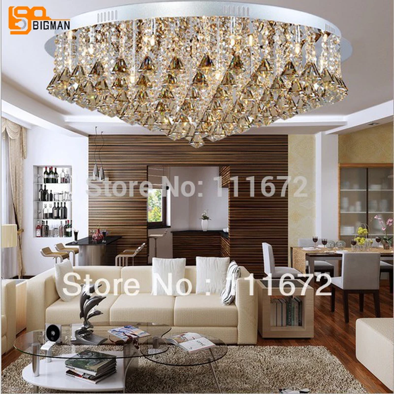 

new item modern ceiling lamp crystal light fixtures contemporary decor home lighting