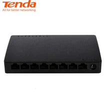 Tenda SG108 Ethernet коммутаторы 8-Порты Gigabit Порты и разъёмы настольный коммутатор 10/100/1000 Мбит/с RJ45 Порты и разъёмы Soho коммутатор