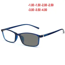 Новые солнцезащитные фотохромные ретро очки для близорукости для мужчин и женщин близорукие очки Рецептурные очки-1,00 до-4,00 NX