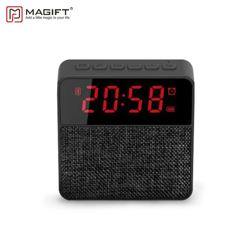 Magift часы динамик Bluetooth Беспроводная колонка мм 3 5 аудио кабель TF карта Udisk fm радио