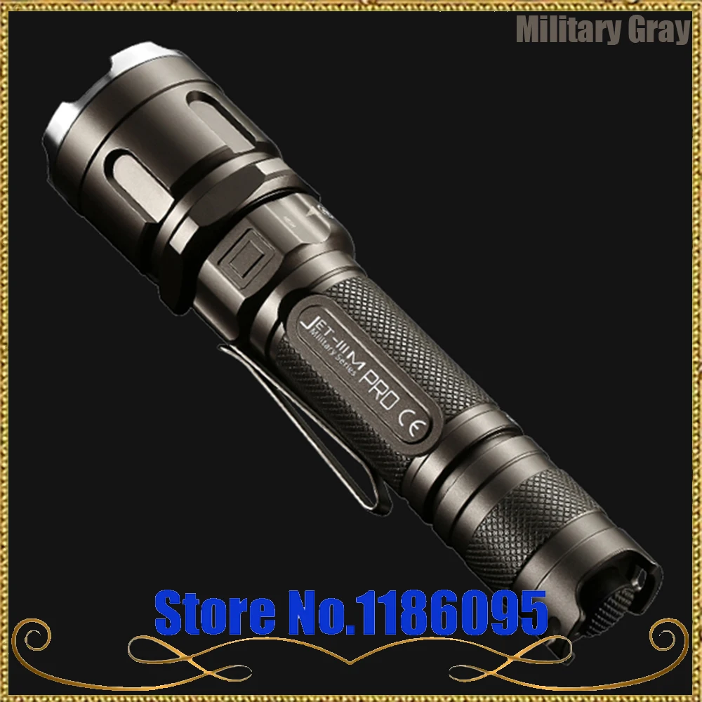 US $50.96 JETBEAM 3M IIIM PRO CREE XPL LED Flashlight 1100 Lumens Efficient Circuit Alloy Reflector Tactical Outdoor Hunting LED Lantern