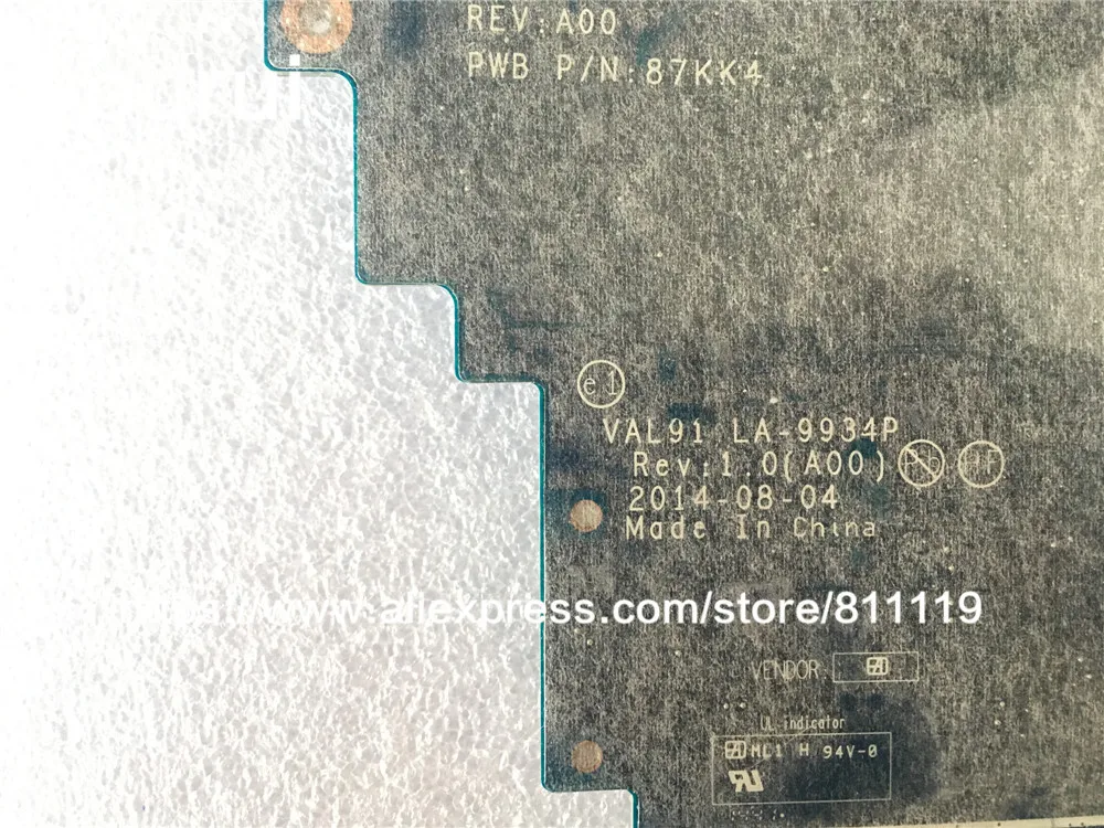 Yourui для Dell Latitude E6440 ноутбук материнской платы N23JF VAL91 LA 9934P 0N23JF CN 87KK4|Органайзеры