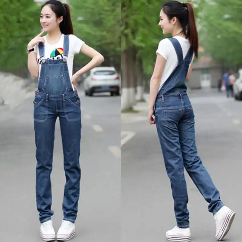 low waist overalls