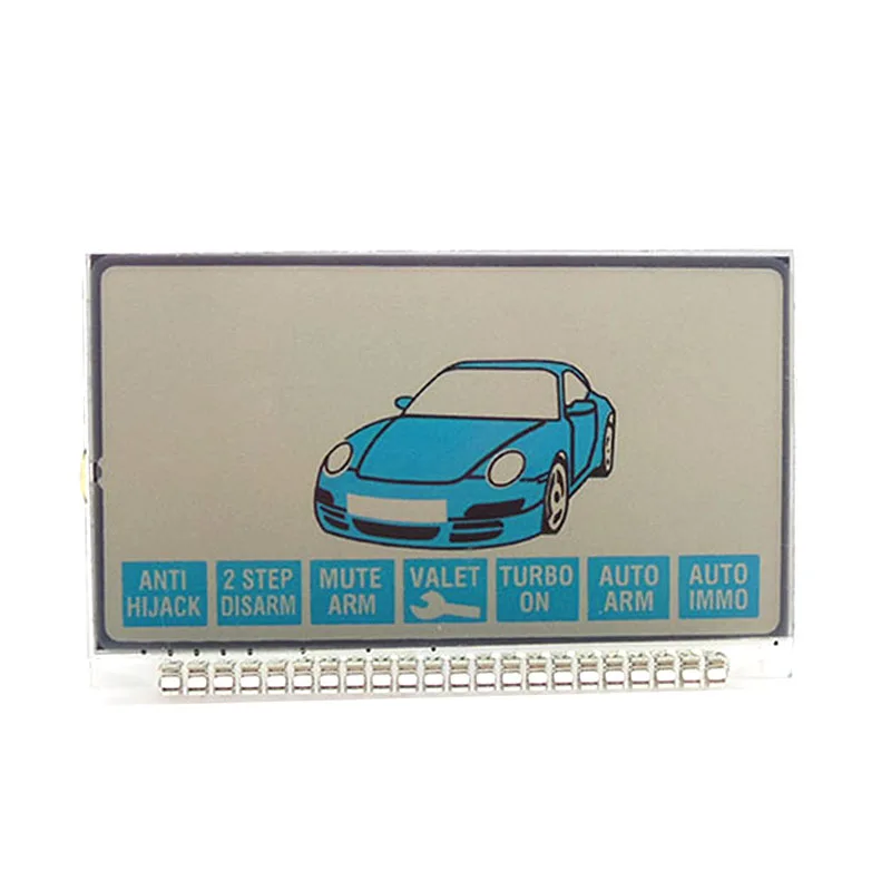 

Russian version EX6 lcd display for KGB EX-6 lcd remote two way car alarm system