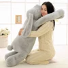 Adorable Animal gigante 90cm 120cm suave de dibujos animados de conejo de peluche almohada de peluche de niña de regalo ► Foto 3/6