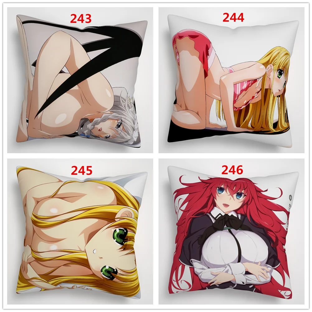 

Suef Anime manga Highschool DxD Anime two sided Pillow Cushion Case Cover 16x16inches 40x40cm