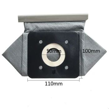 Free shipping 1pcs of universal cloth bags reusable vacuum cleaner bags 11x10cm suitable for Philips Electrolux LG Haier Samsung