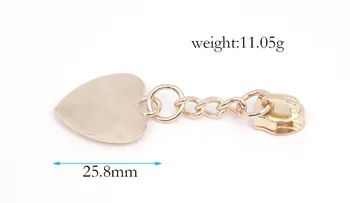 

5# Fashioned luggage key locking zipper slider for handbag, special shape Metal Slider Pull Sewing Repair Replace Zipper Puller