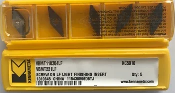 

5PCS KENNAMETAL CARBIDE INSERT VBMT110304LF KC5010